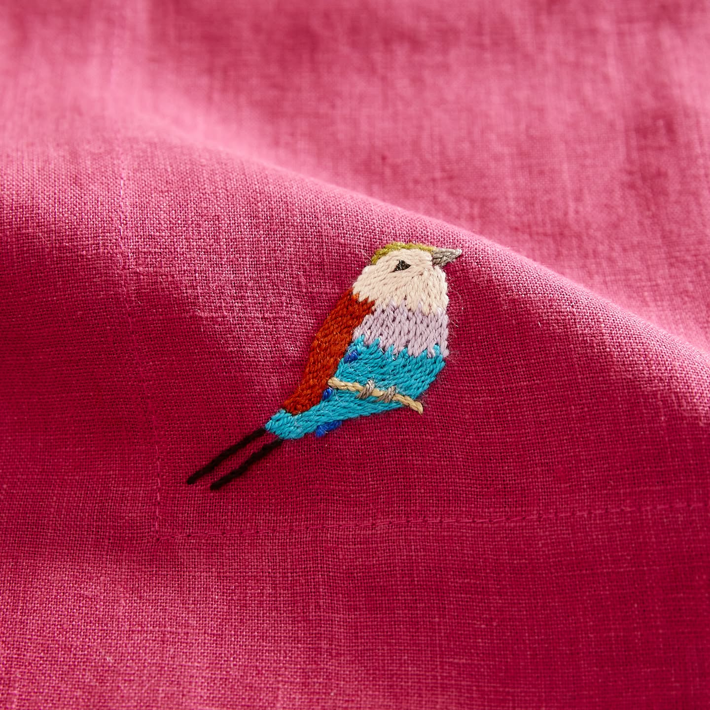 Lilac Breasted Roller Pomegranate Napkin Set - Image 2