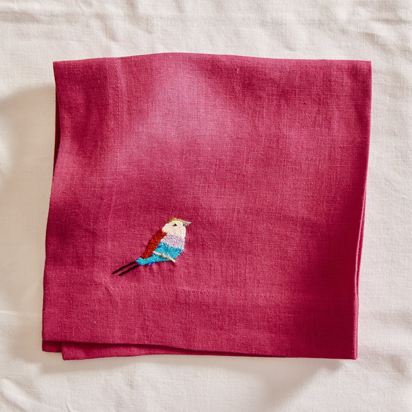 Lilac Breasted Roller Pomegranate Napkin Set - Image 3