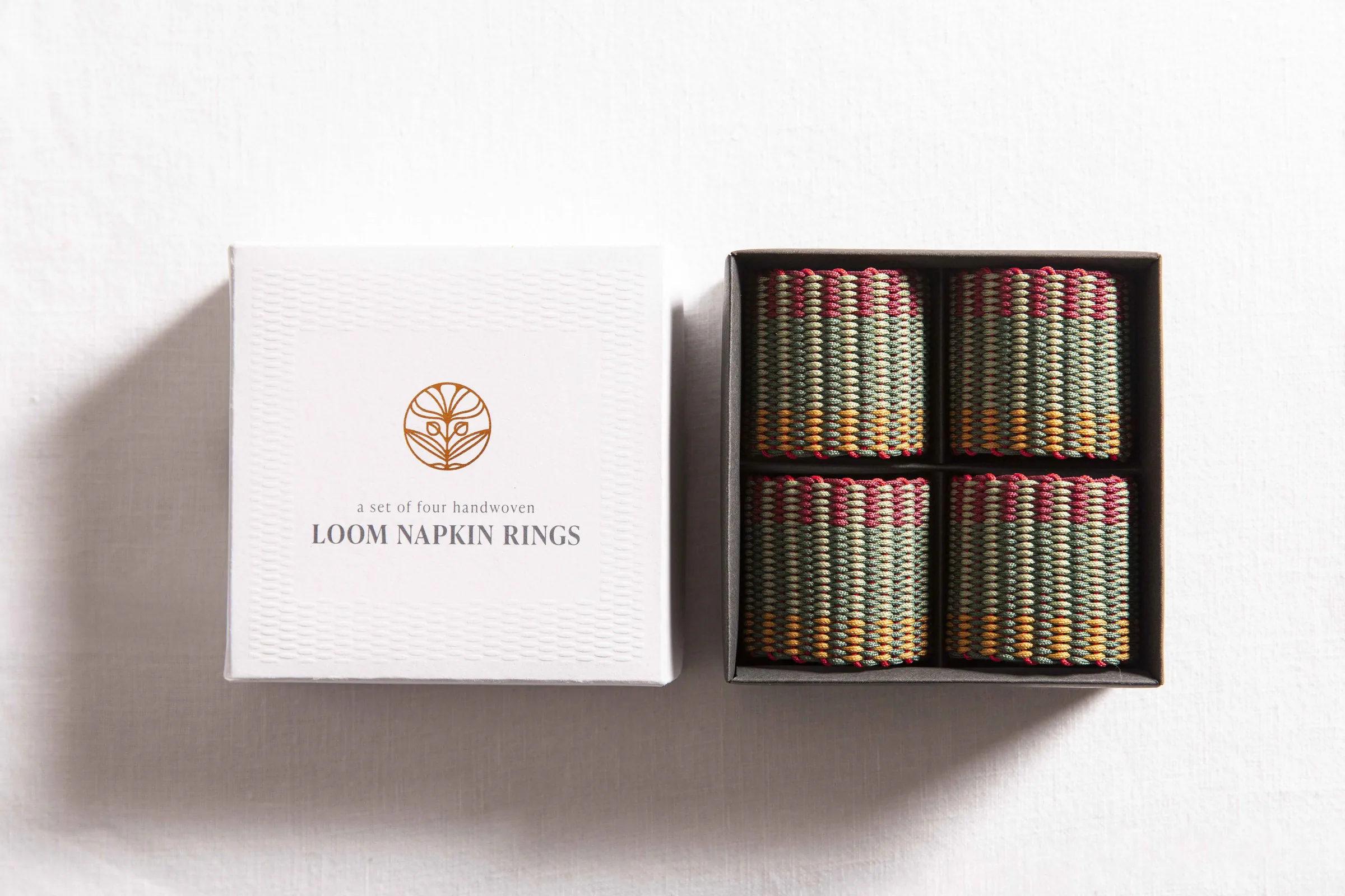 Fynbos Loom Napkin Rings – Set of Four - Image 3